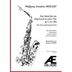 MOZART Wolfgang Amadeus: Ein Stück für ein Orgelwerk in einer Uhr, KV 594 MOZART Wolfgang Amadeus: Ein Stück für ein Orgelwerk in einer Uhr, KV 594