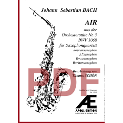 BACH Johann Sebastian: Air