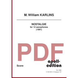 KARLINS M. William: Nostalgie (1991) KARLINS M. William: Nostalgie (1991)