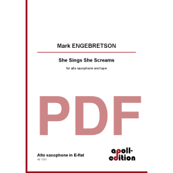 ENGEBRETSON Mark: She Sings She Screams