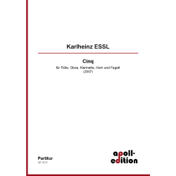 ESSL Karlheinz: Cinq (2007)