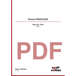 FREISITZER Roland: Solo for Tom FREISITZER Roland: Solo for Tom