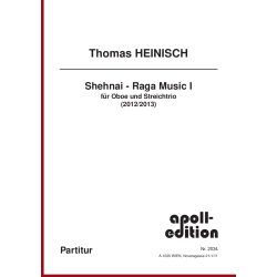 HEINISCH Thomas: Shehnai - Raga music I HEINISCH Thomas: Shehnai - Raga music I