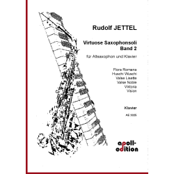 JETTEL Rudolf: Virtuose Saxophonsoli Band 2 JETTEL Rudolf: Virtuose Saxophonsoli Band 2