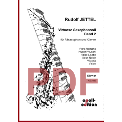 JETTEL Rudolf: Virtuose Saxophonsoli Band 2 JETTEL Rudolf: Virtuose Saxophonsoli Band 2