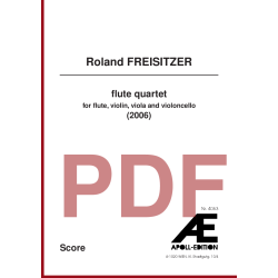 FREISITZER Roland: flute quartet (2006)