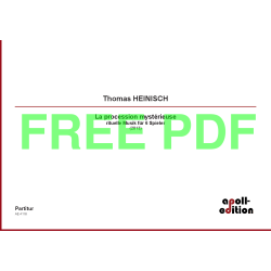 HEINISCH Thomas: La procession mystérieuse