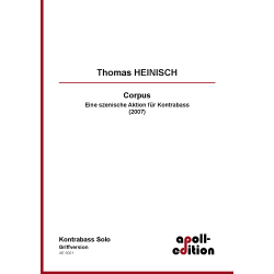 HEINISCH Thomas: Corpus HEINISCH Thomas: Corpus