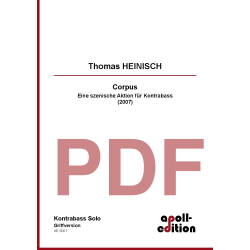 HEINISCH Thomas: Corpus HEINISCH Thomas: Corpus