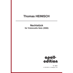 HEINISCH Thomas: Nachtstück HEINISCH Thomas: Nachtstück