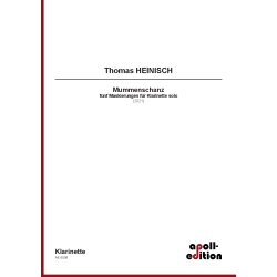 HEINISCH Thomas: Mummenschanz HEINISCH Thomas: Mummenschanz