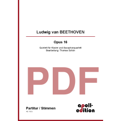 BEETHOVEN Ludwig van: Opus 16