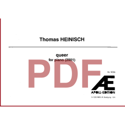 HEINISCH Thomas: Queer (2001) HEINISCH Thomas: Queer (2001)