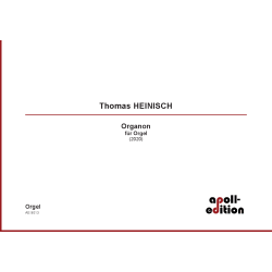 HEINISCH Thomas: Organon HEINISCH Thomas: Organon