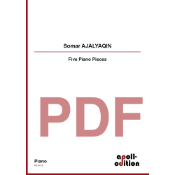 AJALYAQIN Somar: Five Piano Pieces
