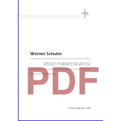 SCHULZE Werner: Ansichtskartengrüße SCHULZE Werner: Ansichtskartengrüße